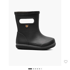 BOGS Kids Black Waterproof Boots
